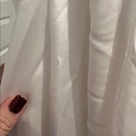 New ELLIATT Aisle Dress in White Size S satin maxi wedding bridal gown silk - Picture 8 of 12